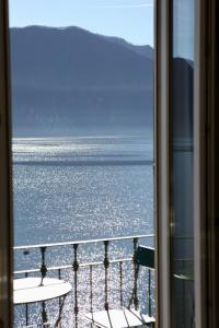 a view of the ocean from a balcony at Belvedere 229 Lakeview Apartment in Ghiffa