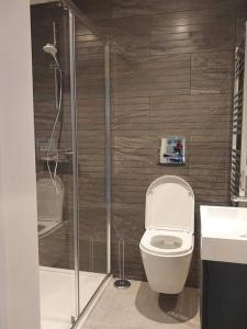 Ένα μπάνιο στο Turing Lodge, near Hampton Court