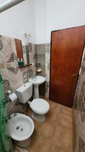 Et badeværelse på Mi Recreo CABAÑAS