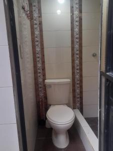Vannituba majutusasutuses Hostal Atlantis