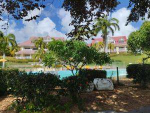 a view of the resort from the pool at Sainte-Anne in Sainte-Anne