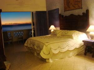 Postel nebo postele na pokoji v ubytování Casa Costa Azul