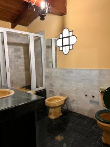Kúpeľňa v ubytovaní Hotel Canaan La aurora