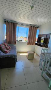 Katil atau katil-katil dalam bilik di Apartamentos GV