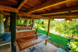 Zahrada ubytování Heavens Acres Lodge