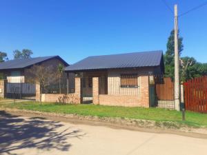 Bygningen som feriehuset ligger i