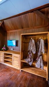 TV a/nebo společenská místnost v ubytování Garden View Ubud