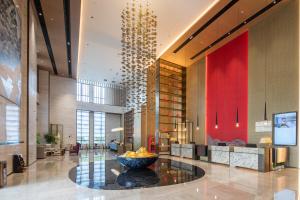 Posezení v ubytování Echeng Hotel - Huawei Base Store in Shenzhen