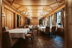 Restaurace v ubytování Hotel Goldene Sonne