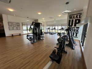 Fitness centrum a/nebo fitness zařízení v ubytování CT View Homestay by Ifaizal, Presint 15 Putrajaya