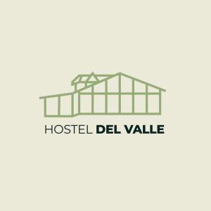 un dibujo de un edificio con las palabras "hostel del valle" en Hostel del Valle, en Recinto