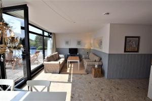 Χώρος καθιστικού στο Ferienwohnung Hygge +12 φωτογραφίες