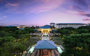 Zahrada ubytování Seaview Resort Xiamen