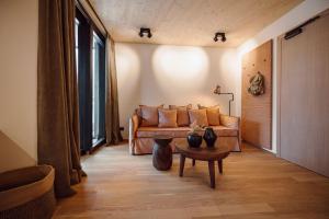 Χώρος καθιστικού στο Boutique Hotel Das Rivus
