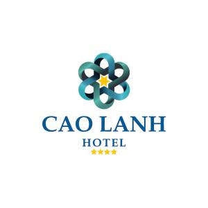 ein Logo für ein Caco Island Hotel in der Unterkunft Cao Lanh Hotel in Ấp Mỹ Ðông