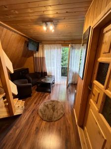 TV a/nebo společenská místnost v ubytování Apartament Busia