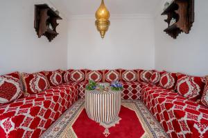 Posezení v ubytování Riad Ekla Boutique Hotel