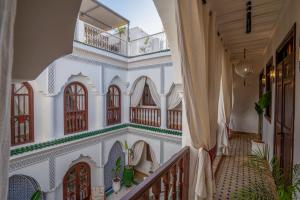 Balkón nebo terasa v ubytování Riad Ekla Boutique Hotel