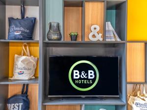 Certifikát, hodnocení, plakát nebo jiný dokument vystavený v ubytování B&B HOTEL Brest Port du Moulin Blanc