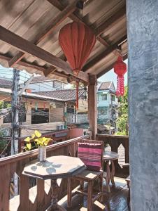 Restaurace v ubytování Huen Chiang Man Hostel