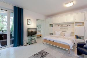 Llit o llits en una habitació de Villa Darja