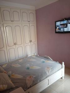 Postel nebo postele na pokoji v ubytování Super appartement avec parking gratuit