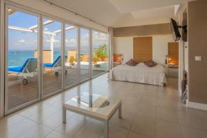 Postel nebo postele na pokoji v ubytování Hotel Delta