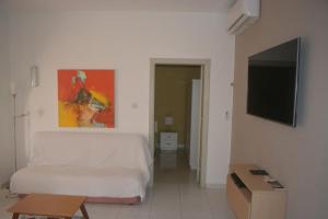 TV a/nebo společenská místnost v ubytování Villa Lyss apartment 2