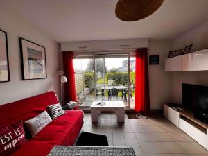 Posezení v ubytování Port LaF Duplex à 2 pas du Port de Plaisance