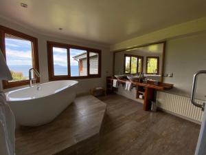 Koupelna v ubytování Casa Molino Hotel Boutique & Restaurant Puerto Varas