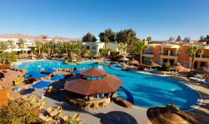 an overhead view of a resort with a large swimming pool at Sierra Sharm El Sheikh in Sharm El Sheikh