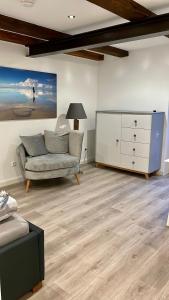 Posezení v ubytování Hof Steinhütten Tiny Rooms