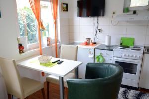 Kuhinja oz. manjša kuhinja v nastanitvi Apartman studio DUE Apatin
