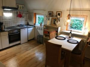 Кухня или кухненски бокс в Haus Horizont