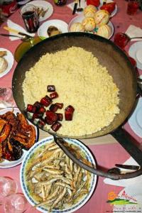 Jídlo v prázdninového domu nebo okolí