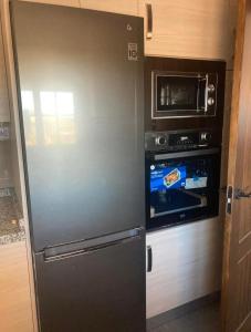 Kuchyň nebo kuchyňský kout v ubytování Casa rural Cruz pinta, Murtas, Granada, España