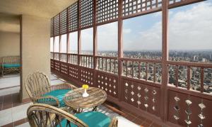 Balkón nebo terasa v ubytování Cairo World Trade Center Hotel & Residences