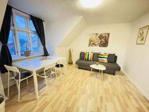 Posezení v ubytování aday - Randers Elegant and Trendy Apartment