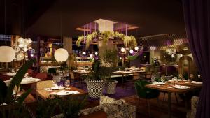 Restaurace v ubytování The Home Hotel Zürich - a member of DESIGN HOTELS