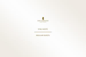 Don Giovanni Hotel Prague - Great Hotels of The World的证书、奖牌、标识或其他文件
