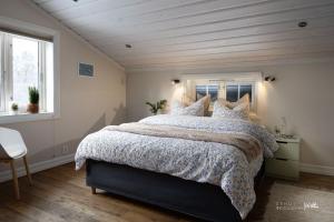 Säng eller sängar i ett rum på Modern villa close to Vestlia Skiresort