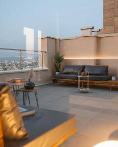 Posezení v ubytování ETERN Apart Hotel