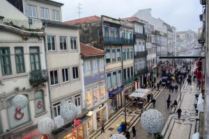 Nespecifikovaný výhled na destinaci Porto nebo výhled na město při pohledu z hostelu