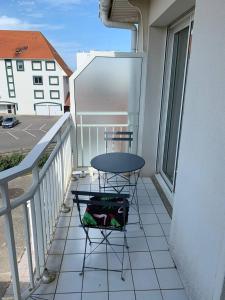 Een balkon of terras bij Bienvenue au Duplex d'Hardelot !