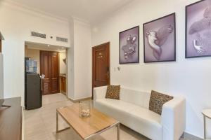 Posezení v ubytování Luxurious Ocean View Suite