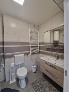 Phòng tắm tại Apartman Luka