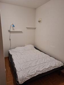 Postel nebo postele na pokoji v ubytování Appartement dans un chalet, résidence avec piscine