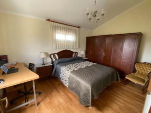 Katil atau katil-katil dalam bilik di Casa Vilachá - Ribeira Sacra +47 gambar