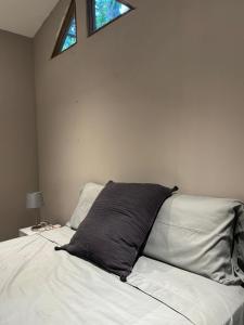 Un pat sau paturi într-o cameră la Finkita Nosara House R