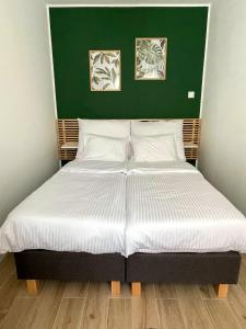 Ένα ή περισσότερα κρεβάτια σε δωμάτιο στο Apartament Górski Czas